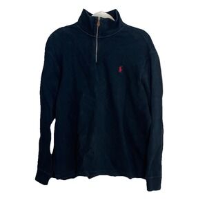 Polo Ralph Lauren Black Quarter Zip Pullover
